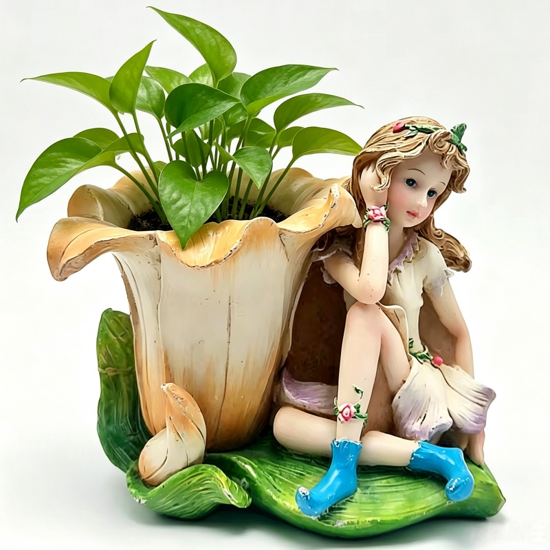 Cactus Mix Pot - Flower Fairy Vase Cactus Silicone Mold