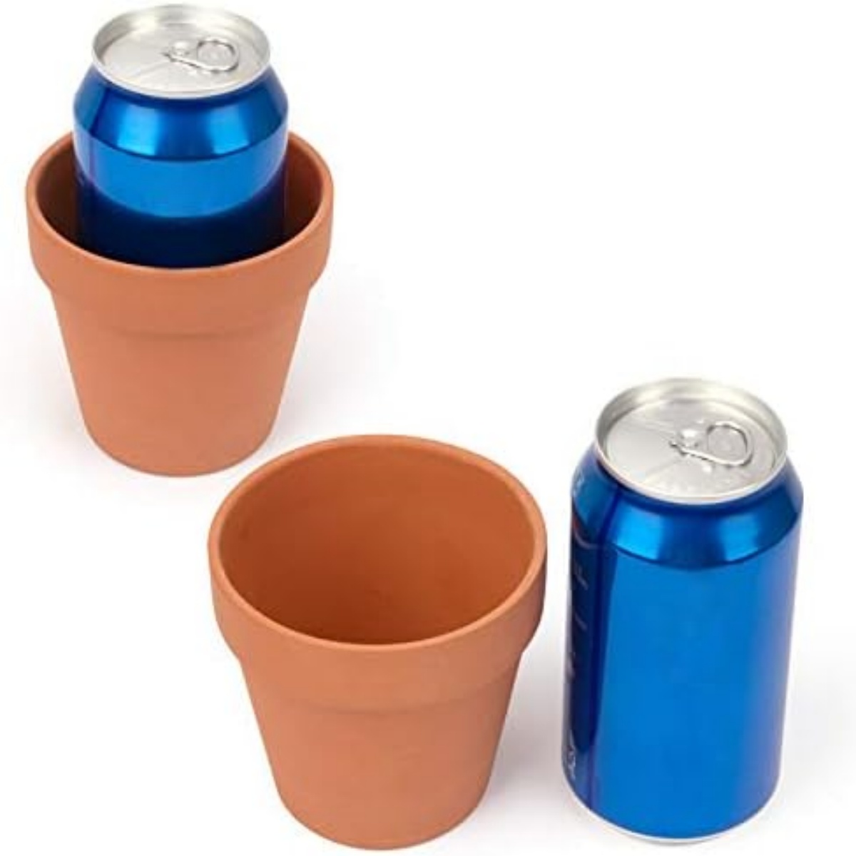 6pcs 4 inch Terracotta Pots Fl - Cactus Mix Pot ulasan dan harga