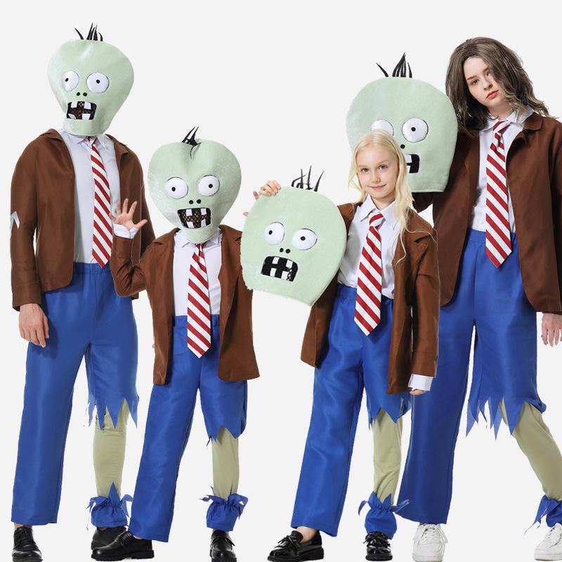 Zombie Role-playing Costume Pl - Plant Parent Vs Planta ulasan dan harga