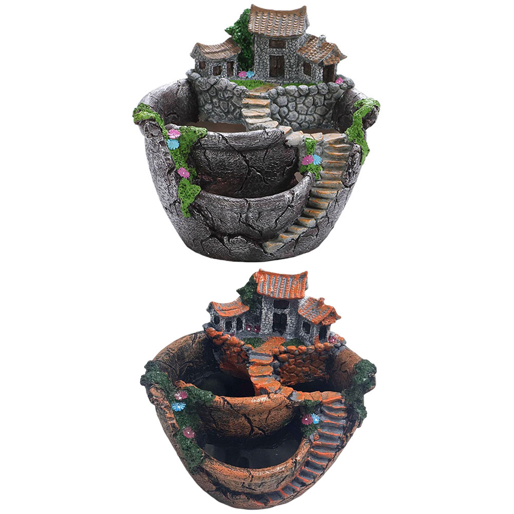 Succulent Pot Vintage Multi Po - Cactus Mix Pot ulasan dan harga